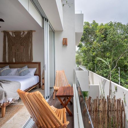 Nhoa 208A Lux 2Br Condo Jungle View In Aldea Zama Tulum Exterior foto