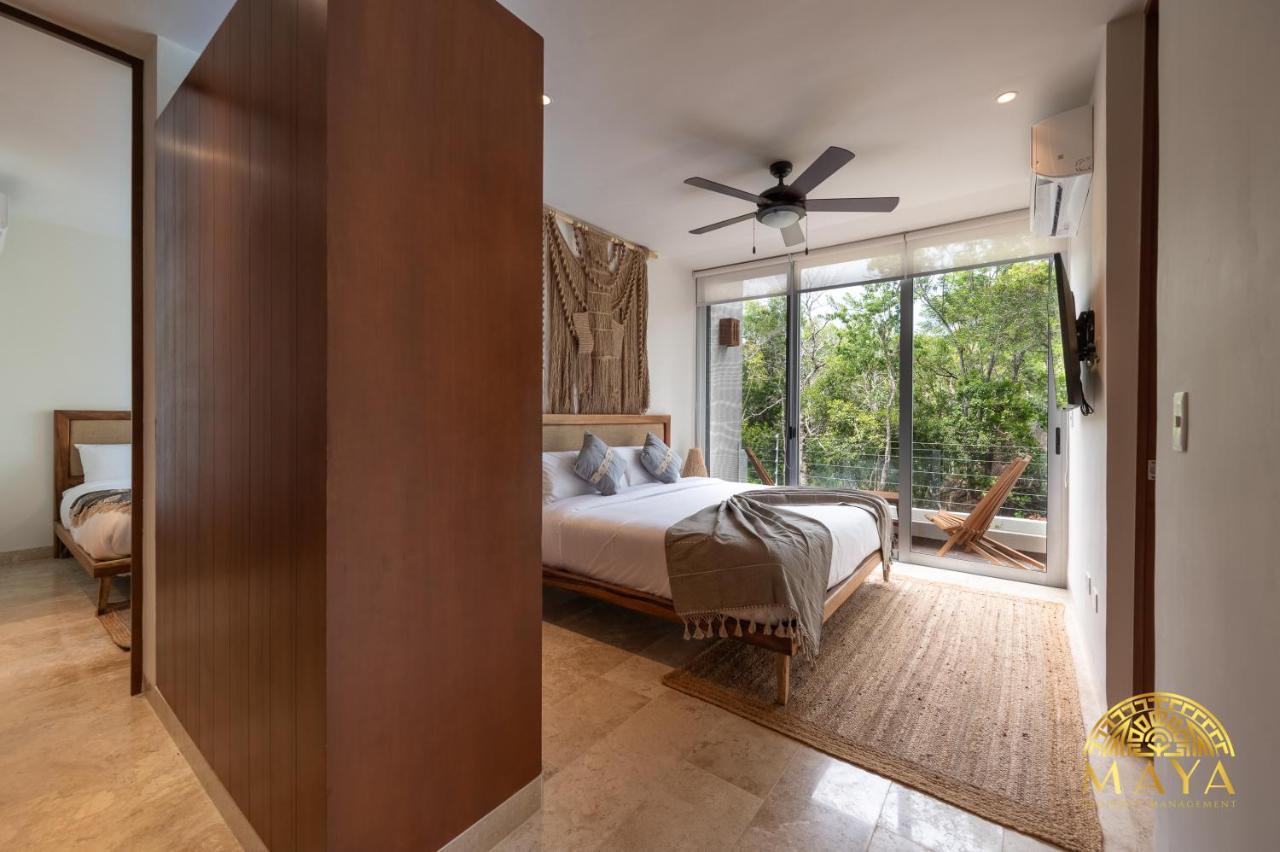 Nhoa 208A Lux 2Br Condo Jungle View In Aldea Zama Tulum Exterior foto