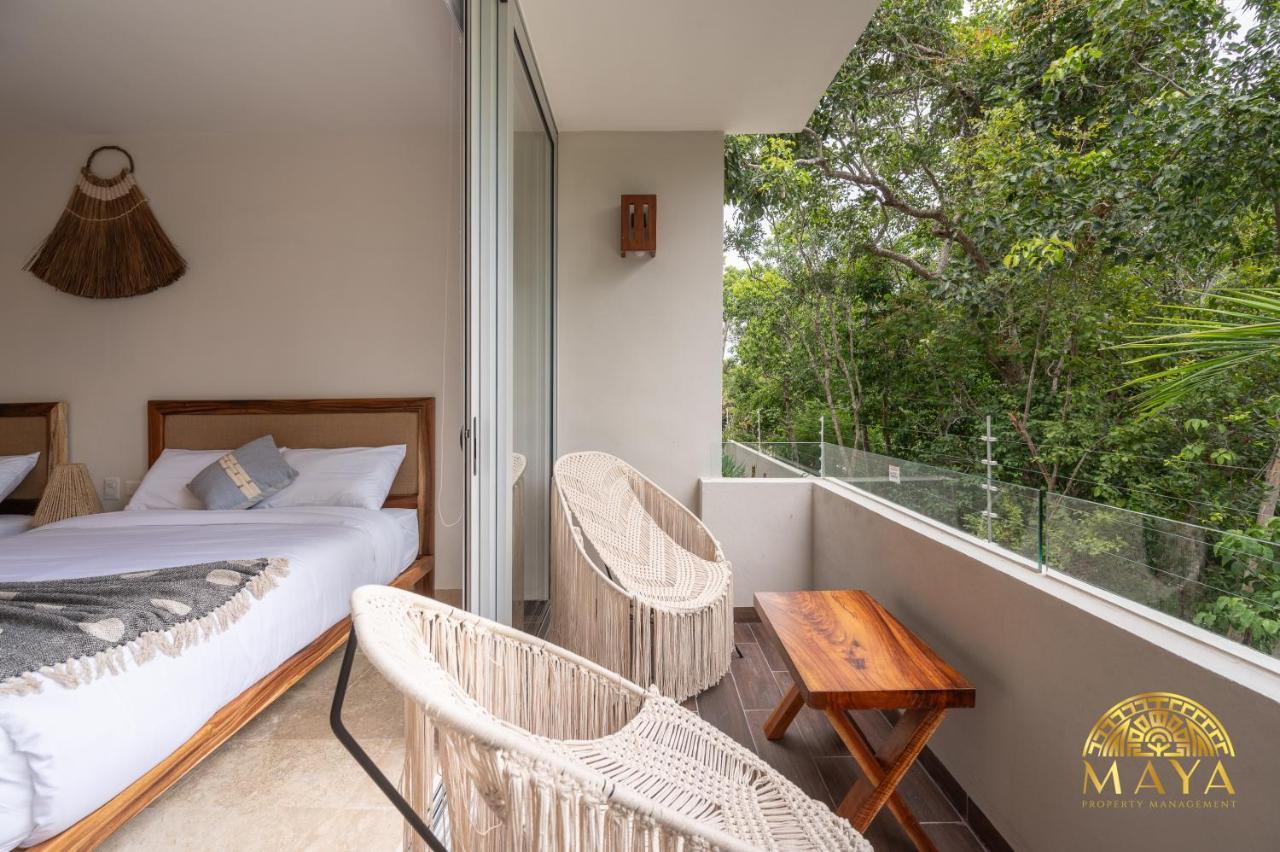 Nhoa 208A Lux 2Br Condo Jungle View In Aldea Zama Tulum Exterior foto